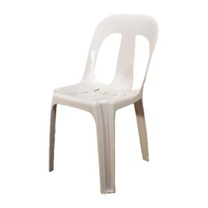 White Plastic Chair