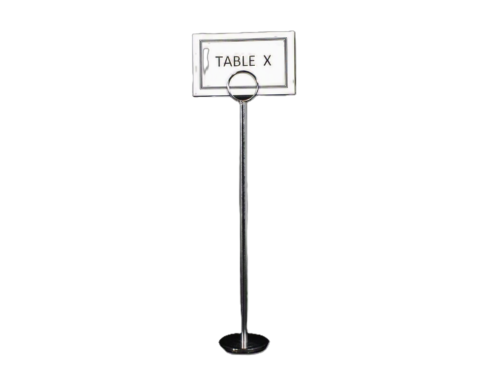 Table Number Stand - Table Number Stand
