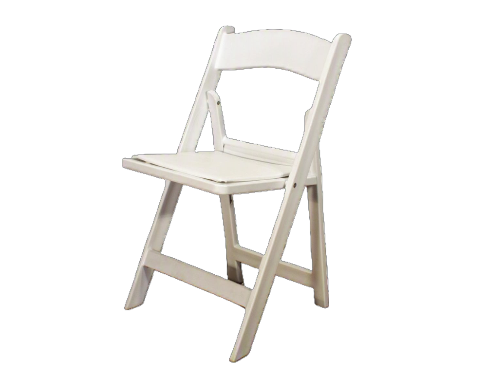 White Folding Chair - White Folding Chair