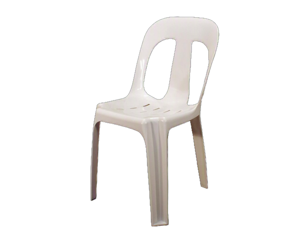 White Plastic Chair - White Plastic Chair