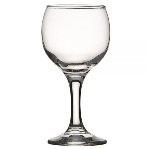 wine glass 260ml from mia party hire
