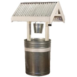 Wishing Well – Corrugated Roof