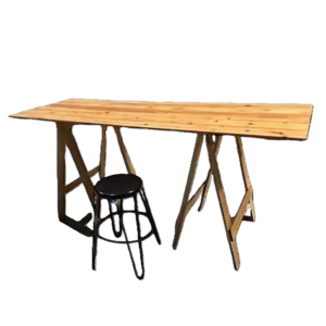 Timber Trestle Table
