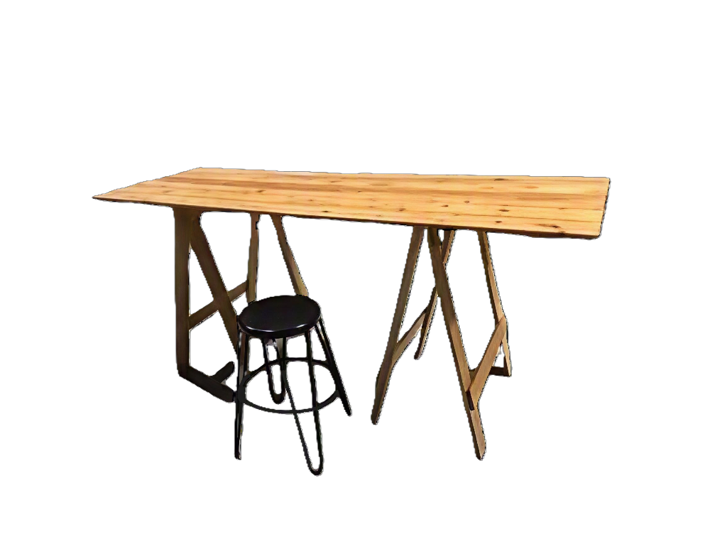 Timber Trestle Table - Timber Trestle Table