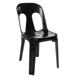 Black Plastic Chair