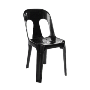Black Plastic Chair