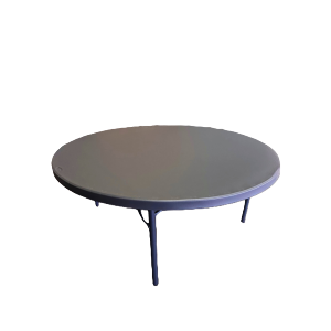 Grey Round Trestle Table - Grey Round Trestle Table - Image 2