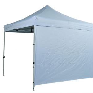 White Gazebo Wall